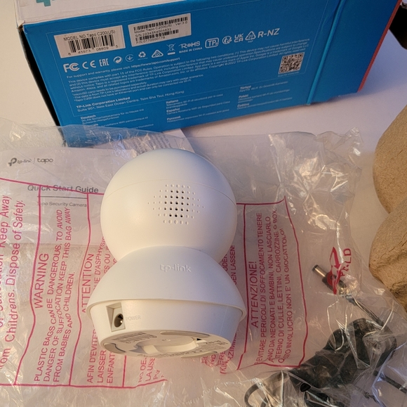 TP-Link Tapo Smart Pan/Tilt Indoor Security Camera, 360° Motion Tracking, 1080p - Picture 10 of 16